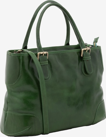 Borsa a tracolla di Viola Castellani in verde: frontale