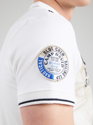 CAMP DAVID Shirt in White