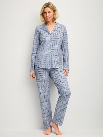 CALIDA Pyjama 'Cotton Special'‌ in Grau