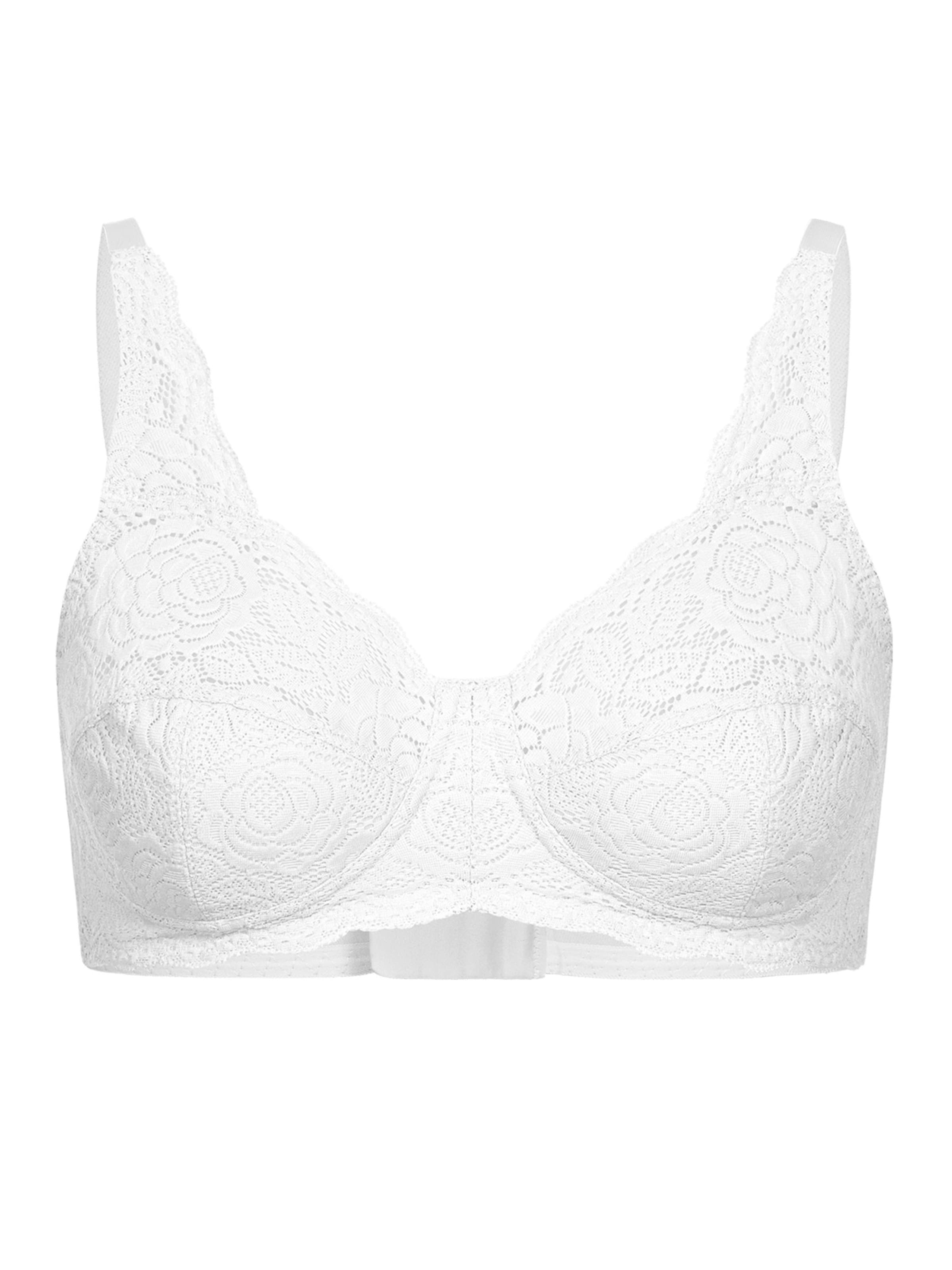 Invisible Soutien-gorge 'Paula' Erlich Textil en blanc : devant