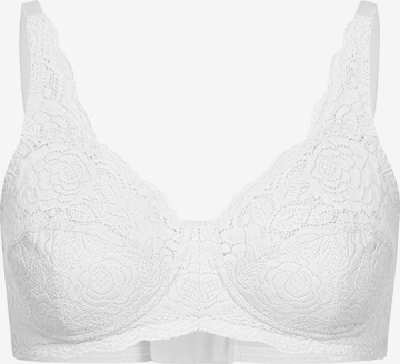 Erlich Textil Bra 'Paula' in White: front