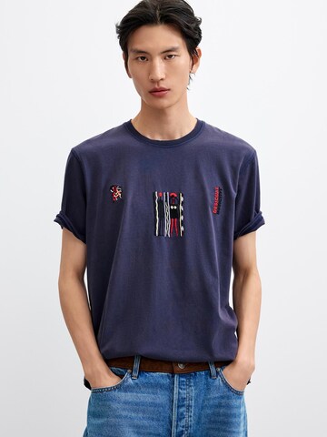 Desigual T-shirt i lila: framsida