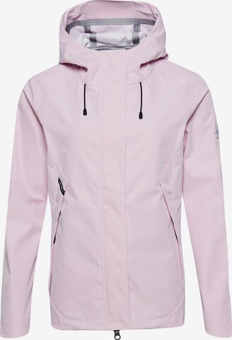 Superdry Athletic Jacket in Pink: front