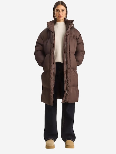 Bianco Lucci Between-Seasons Coat in Dark brown, Item view