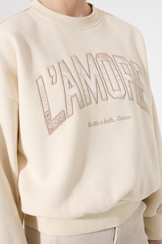 GARCIA - Sudadera en beige