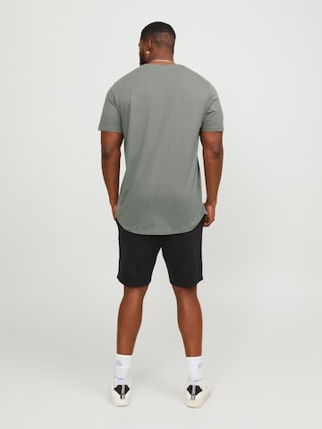 Jack & Jones Plus Shirt 'JJENoa' in Grey