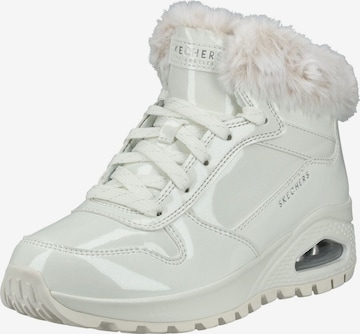 Stivaletto stringato di SKECHERS in bianco: frontale