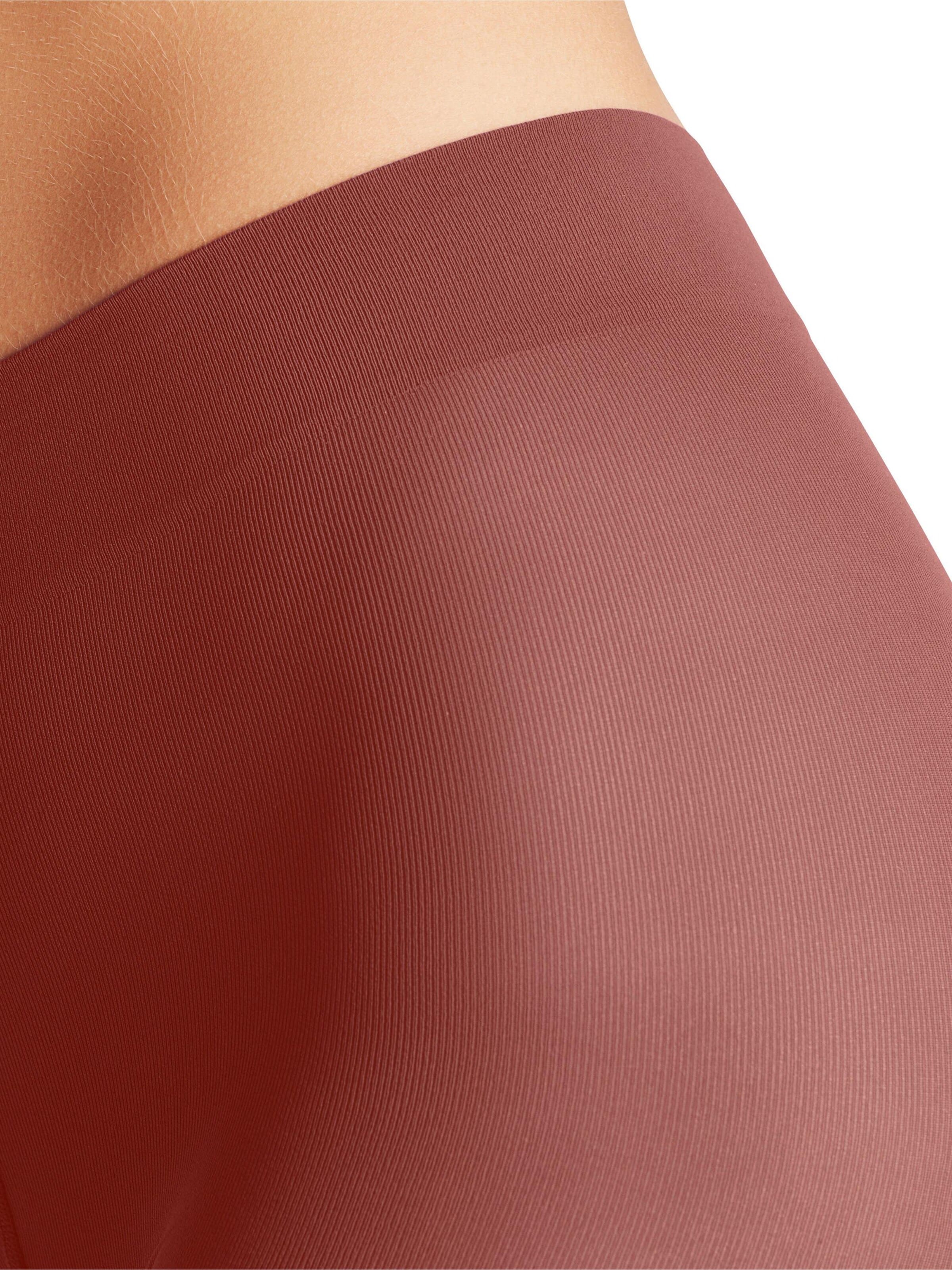 FALKE Skinny Leggings 'Pure Matt' in Red