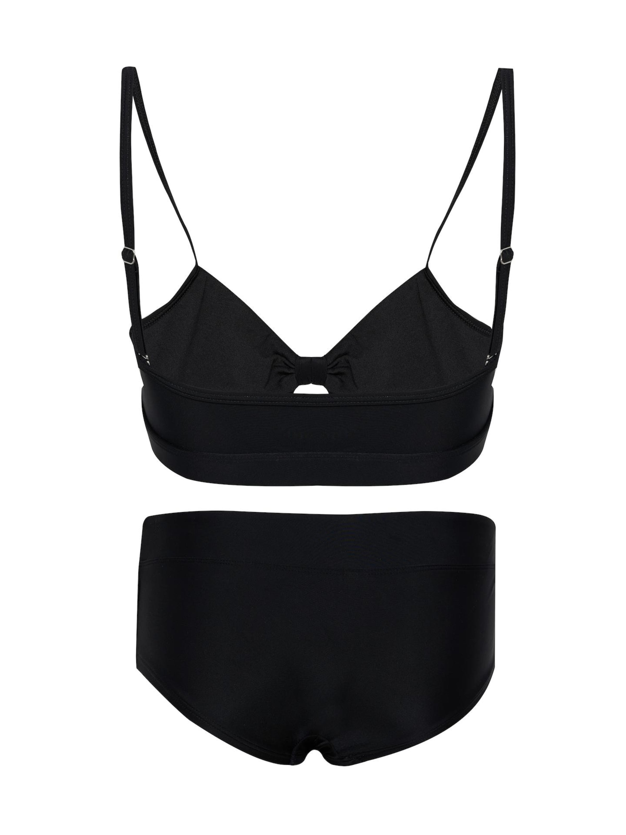 La V Triangel Bikini 'Bikini hipster broekje' in Zwart