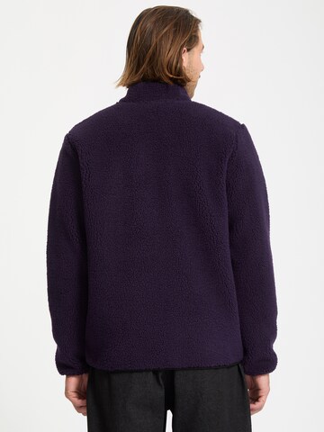 Volcom Fleece jacket 'Muzzer Fuzzar' in Purple