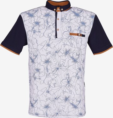 Leif Nelson Shirt in Blauw: voorkant