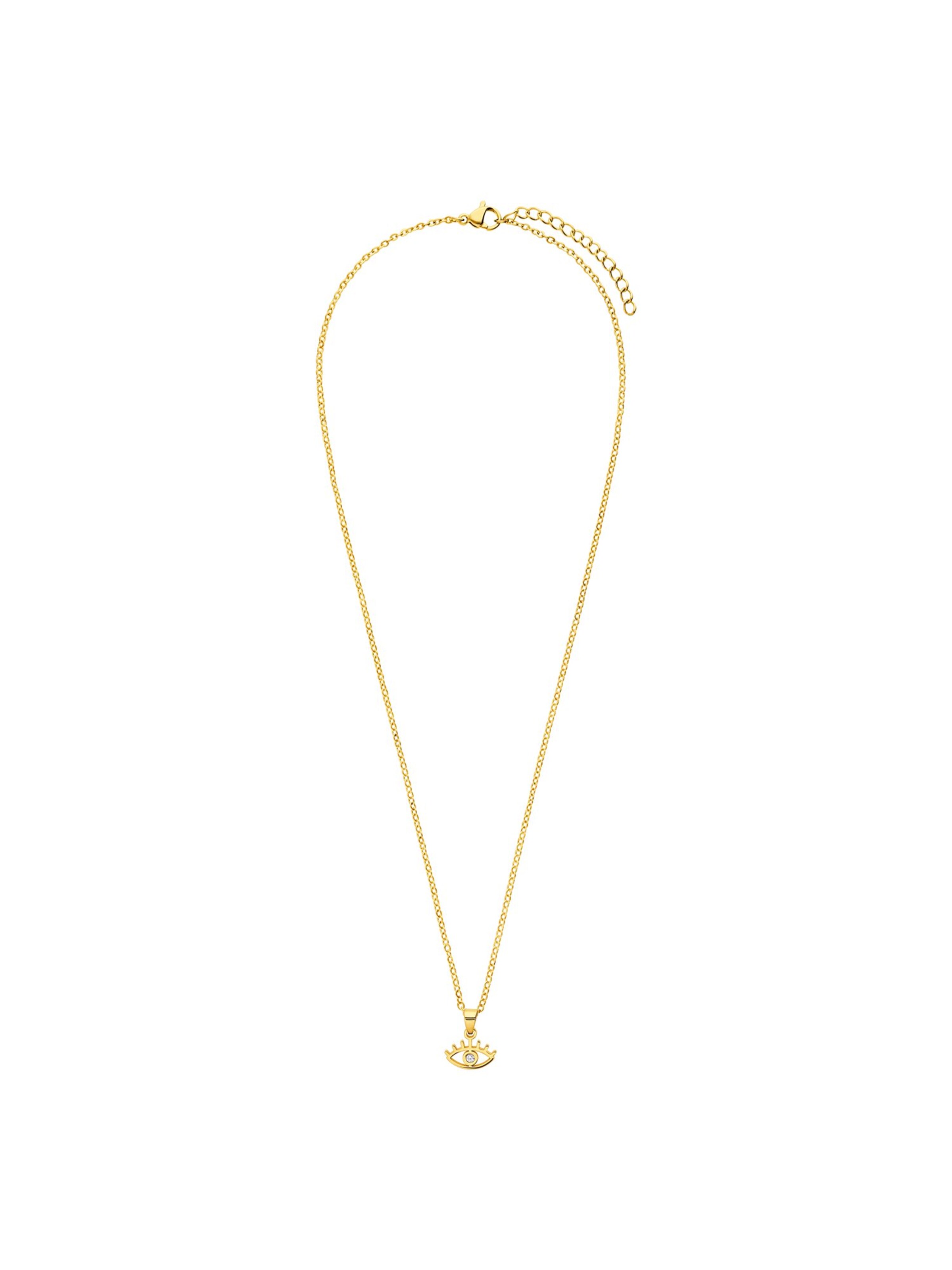 Lucardi Necklace 'Statement' in Gold: front
