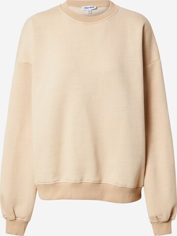 Public Desire Collegepaita värissä beige: edessä