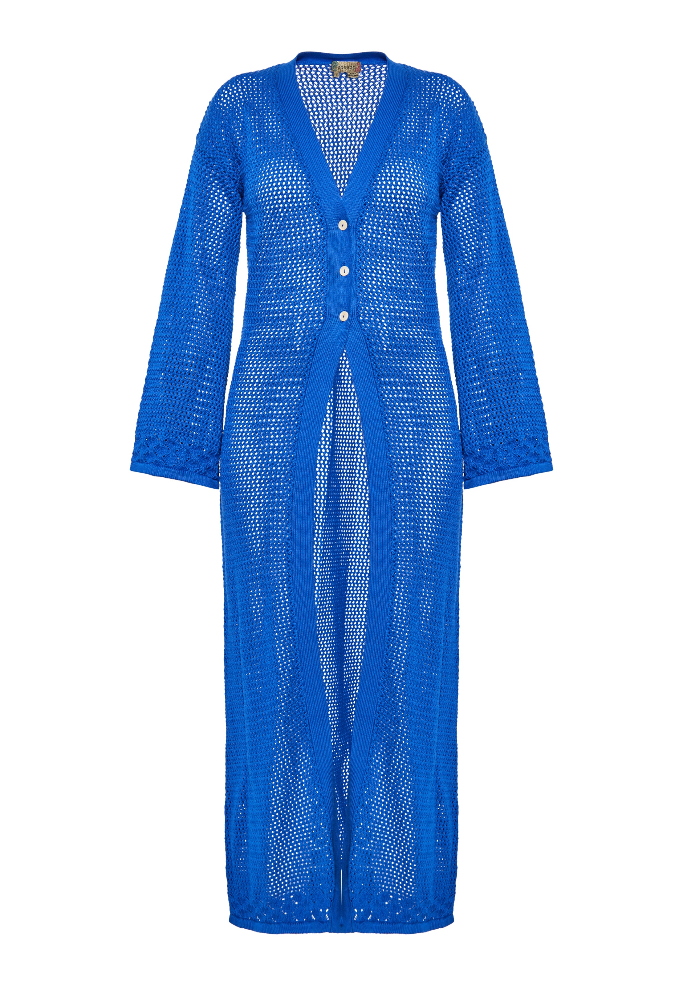 ebeeza - Casaco de malha em azul: frente