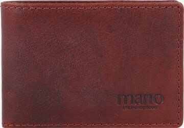 mano Wallet 'Don Simon' in Brown: front