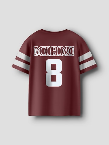 NAME IT Μπλουζάκι 'NKMTHOMAS' σε κόκκινο