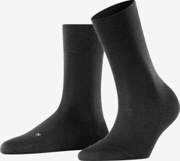 FALKE Socken 'Sensitive New York' in Schwarz: Vorderseite