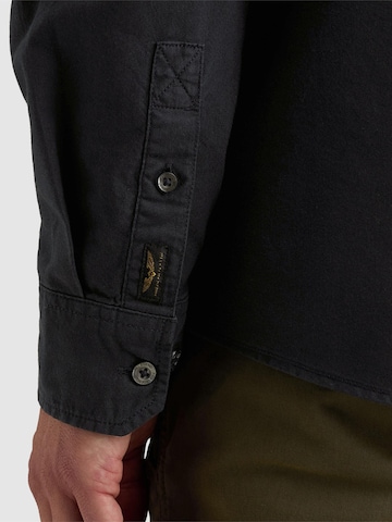 Regular fit Camicia 'Oxford shirt with garment-dye wash and button-down collar' di PME Legend in blu