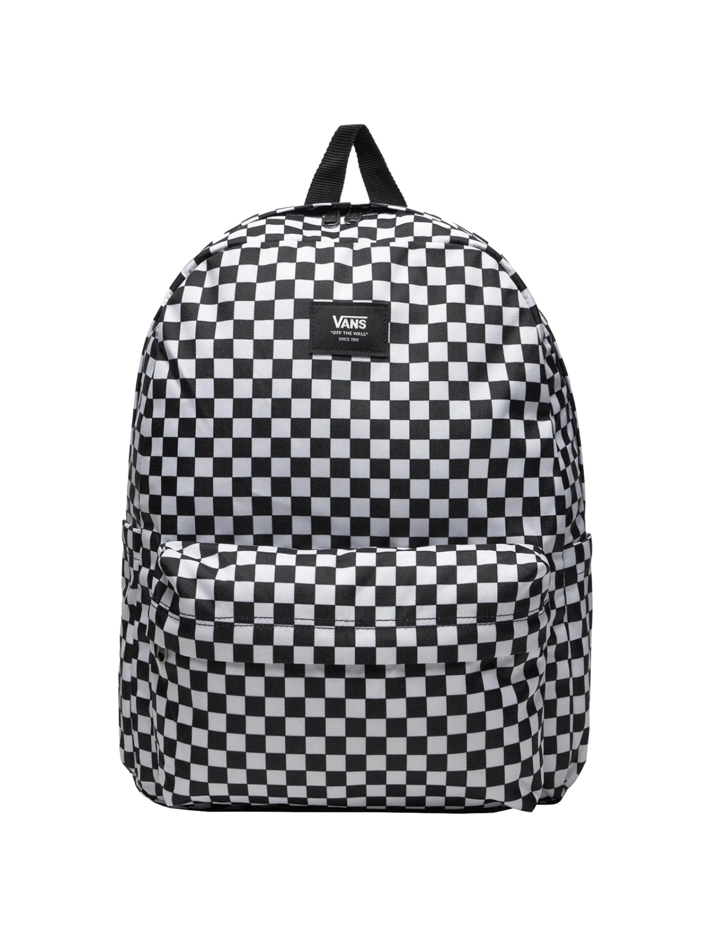 VANS Backpack 'Vans Old Skool Print Backpack' in White: front