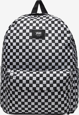 VANS Backpack 'Vans Old Skool Print Backpack' in White: front