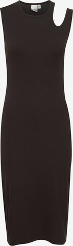 ICHI Φόρεμα 'PALOMA' σε μαύρο: μπροστά