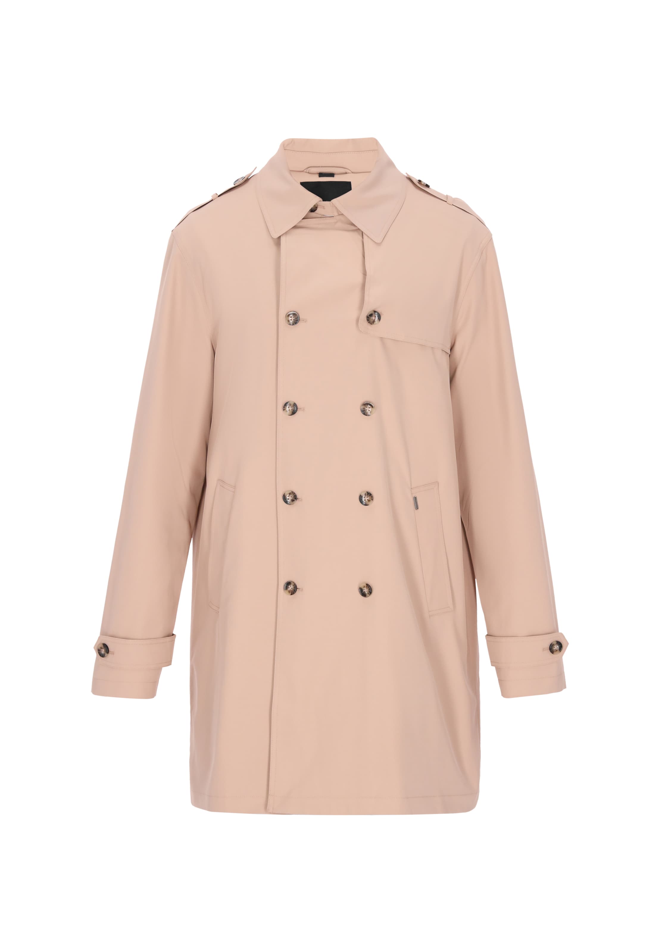 DreiMaster Klassik - Sobretudo meia-estação 'Classic' em bege: frente