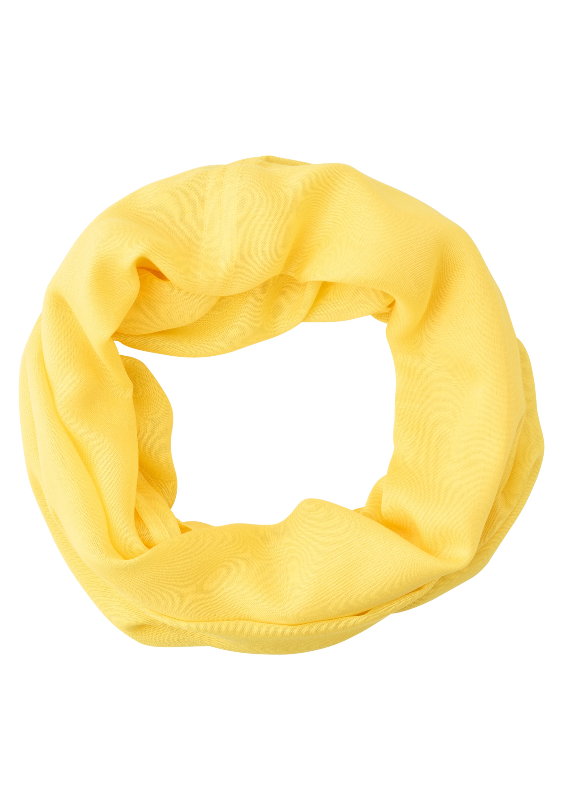 STREET ONE Schlauchschal in Gelb: Vorderseite