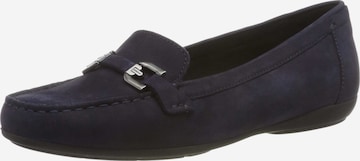 GEOX Moccasins in Blue: front