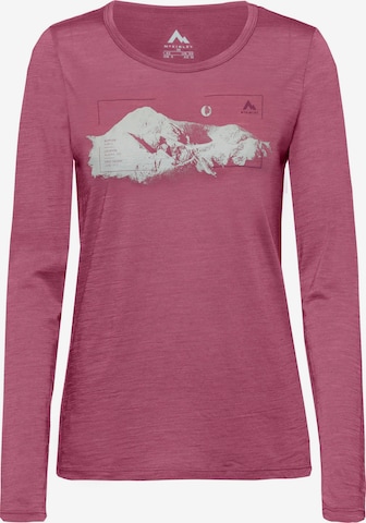 MCKINLEY Funktionsshirt 'Shane III' in Rot: Vorderseite