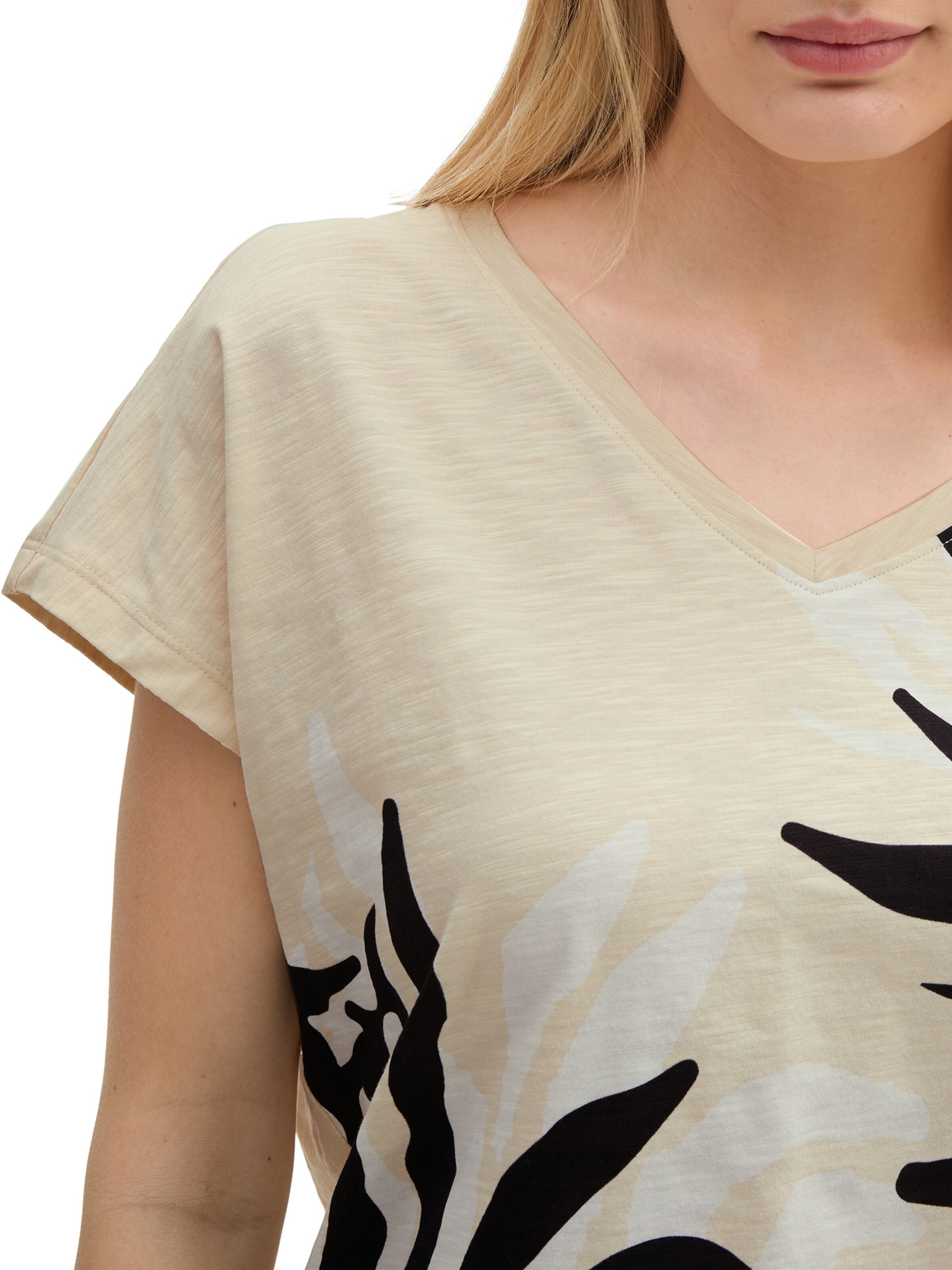 TOM TAILOR Tričko - Béžová