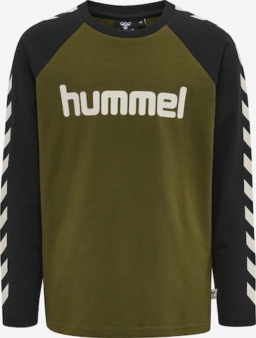 Hummel Functioneel shirt in Groen: voorkant