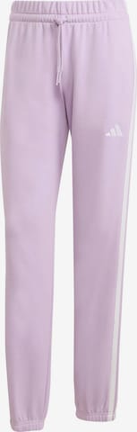 ADIDAS SPORTSWEAR Конический (Tapered) Спортивные штаны 'Essentials' в Лиловый: спереди