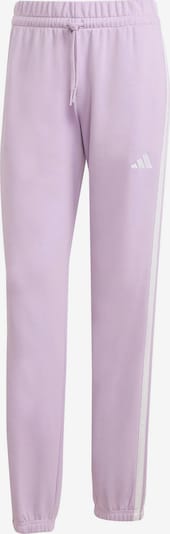 ADIDAS SPORTSWEAR Urheiluhousut 'Essentials' värissä syreeni / valkoinen, Tuotenäkymä