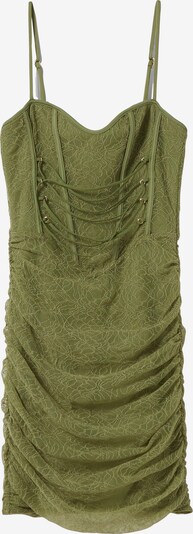 Bershka Šaty - khaki / pastelově zelená, Produkt