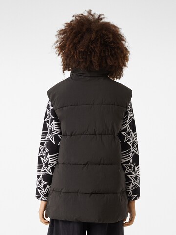 Bershka Vest i sort