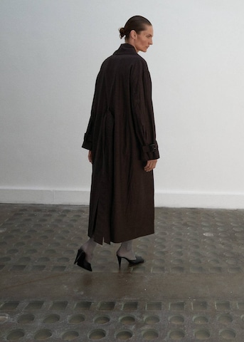 MANGO Between-Seasons Coat 'Graz' in Brown