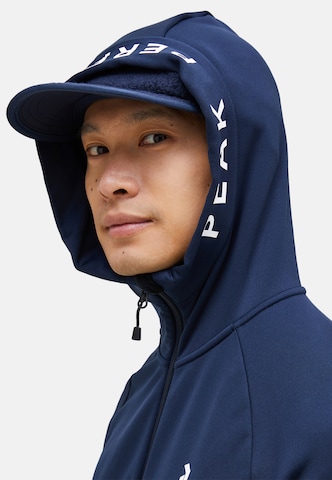 Veste en polaire fonctionnelle 'Rider' PEAK PERFORMANCE en bleu