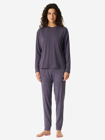 Pyjama SCHIESSER en bleu : devant
