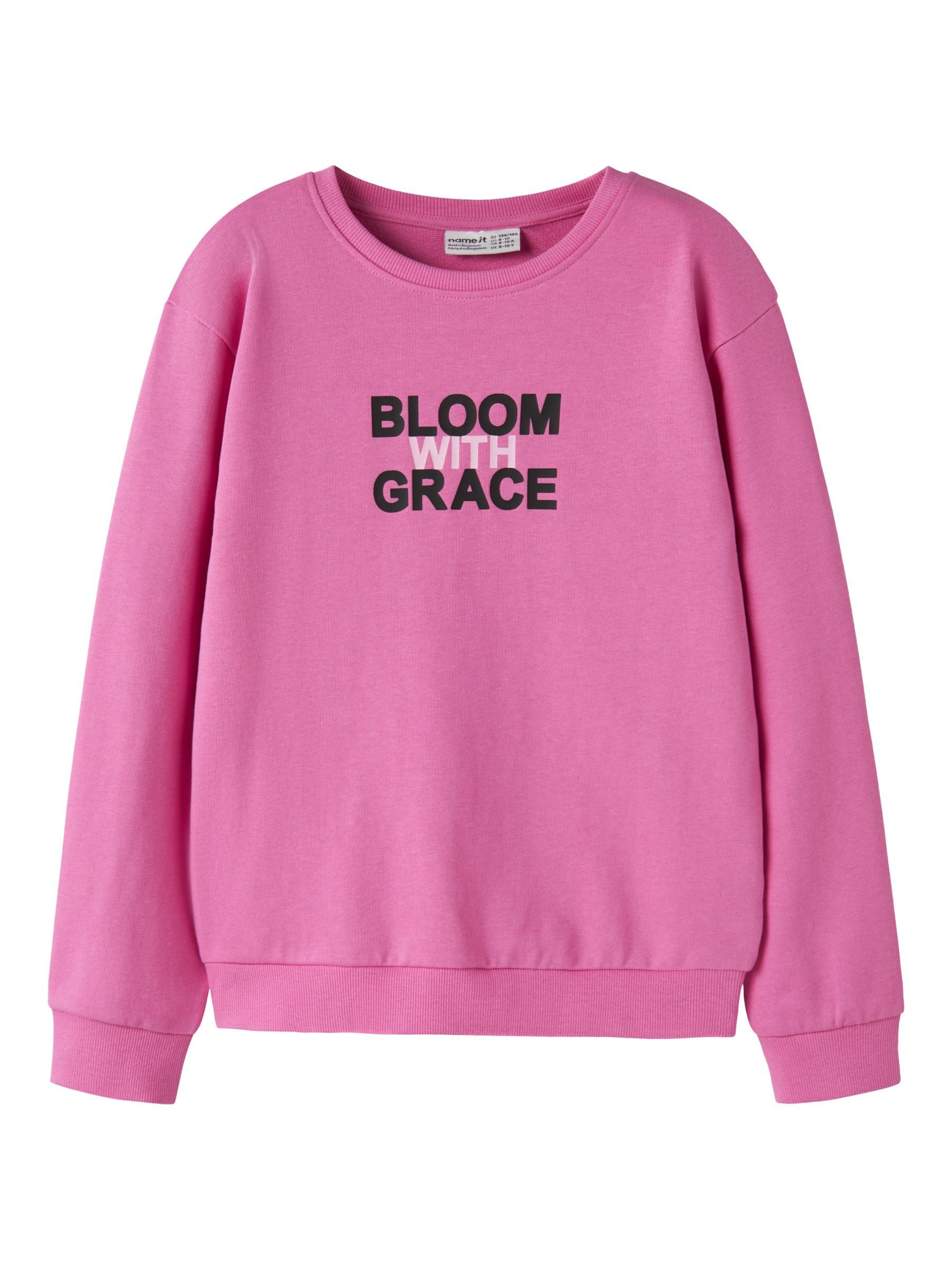 NAME IT Sweatshirt in Pink: front