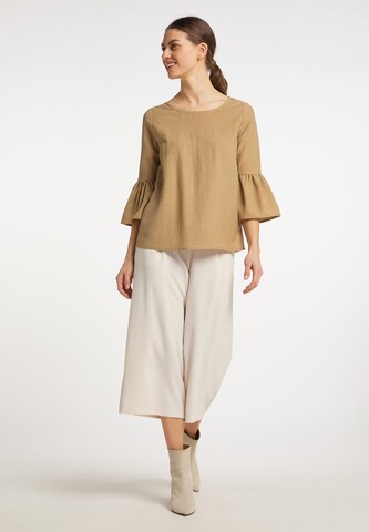 Camicia da donna di usha WHITE LABEL in beige