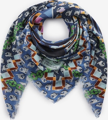 Foulard CODELLO en bleu : devant