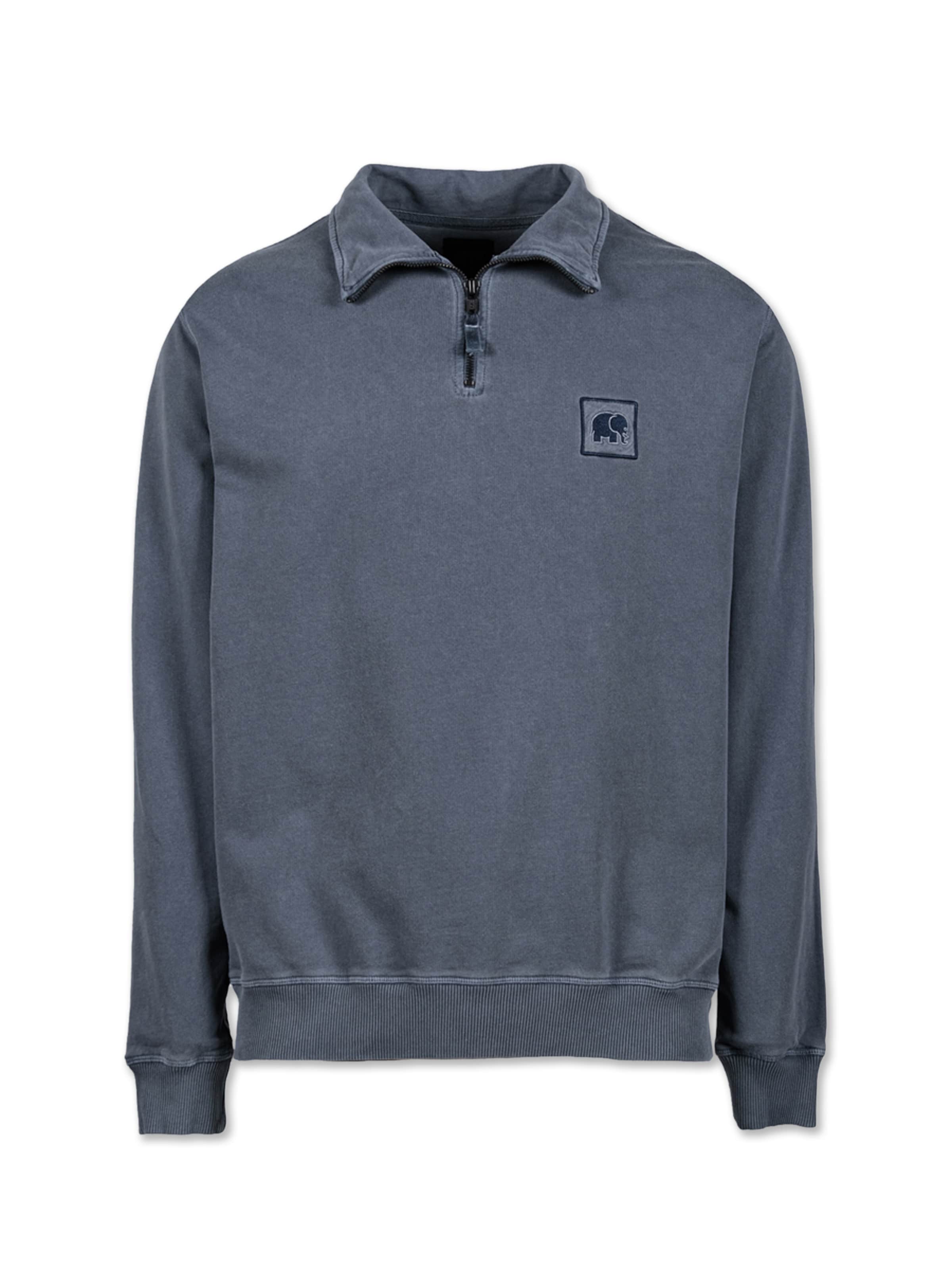 Trendsplant Sweatshirt ' SAUCE ' i grå: framsida