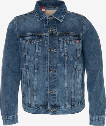 BIG STAR Between-Season Jacket 'Charlie' in Blue: front