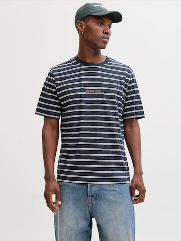 JACK & JONES Shirt 'JORNorrebro' in Blue: front