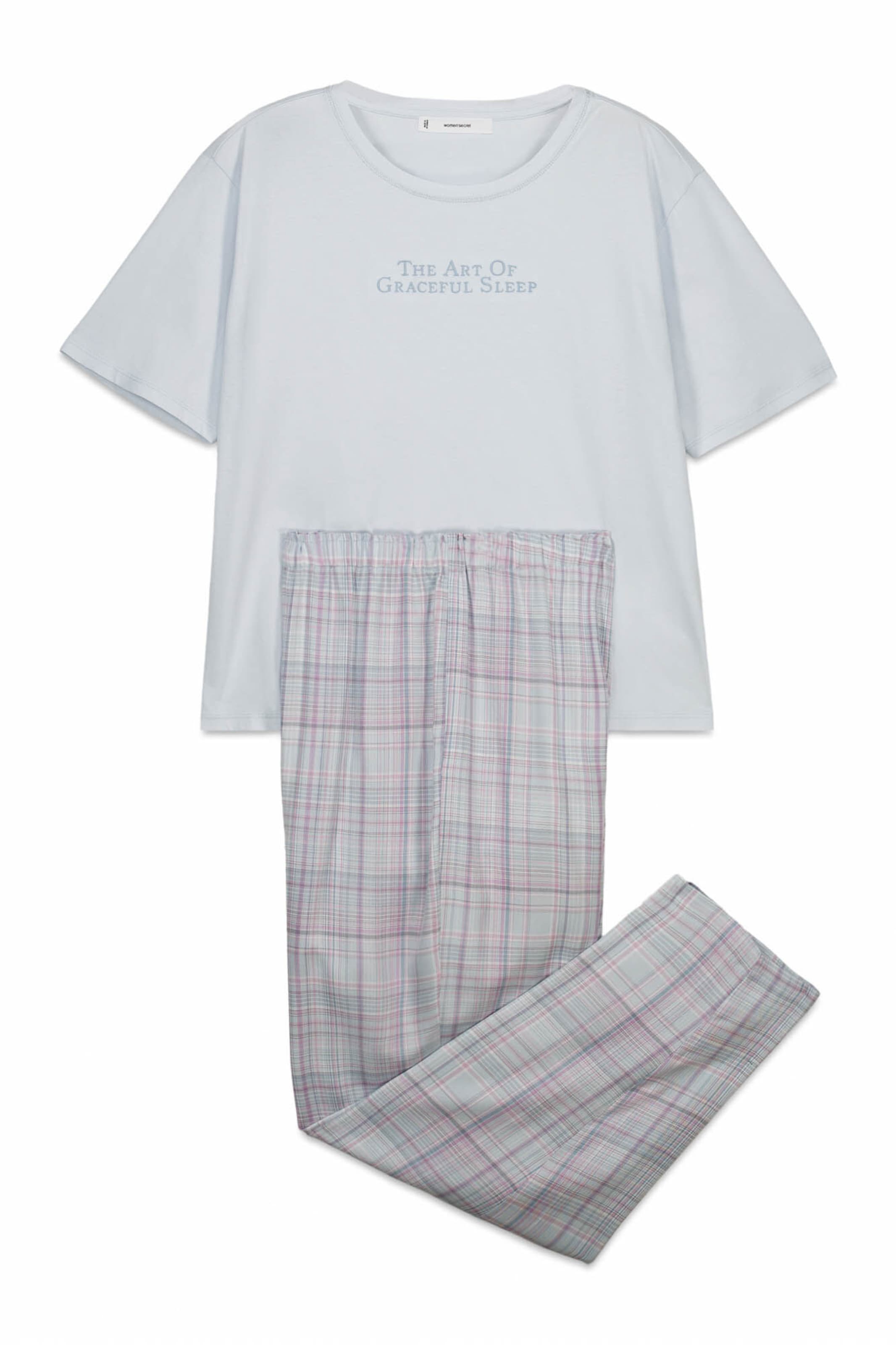 Pyjama Women' Secret en bleu : devant