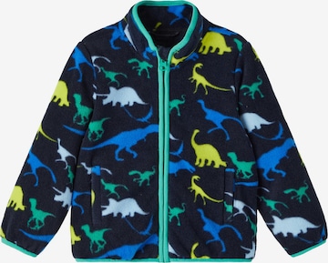 Jachetă  fleece 'MAZE' de la NAME IT pe albastru: față