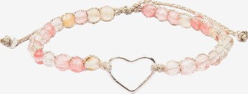 Samapura Jewelry Bracelet 'Quarz' in Pink: front