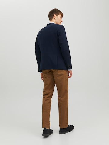 Coupe slim Veste de costume JACK & JONES en bleu