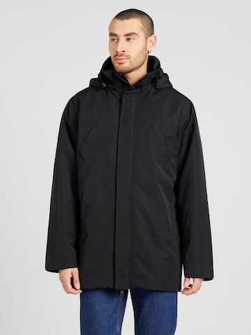 Embassy of Bricks and Logs Between-season jacket 'Hondo' in Black: front