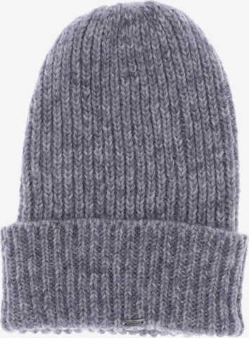 REPLAY Hut oder Mütze One Size in Grau: predná strana